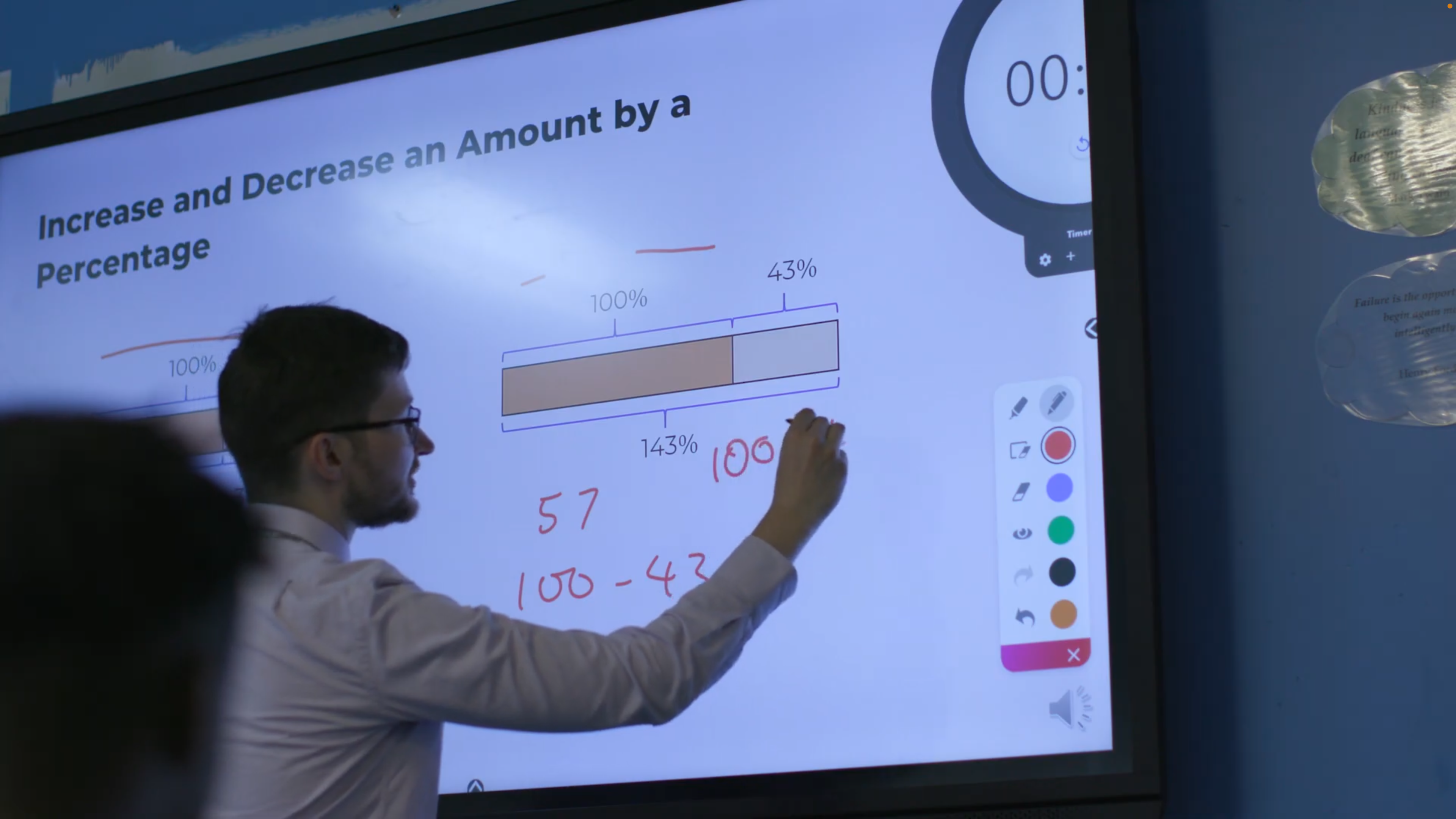 Harrow High School classroom digital transformation