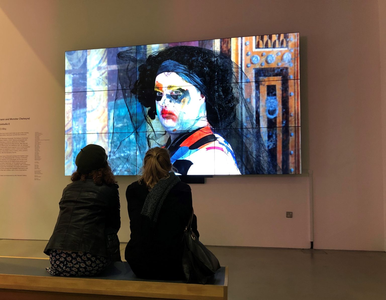 Digital Array artwork at John Hansard Gallery