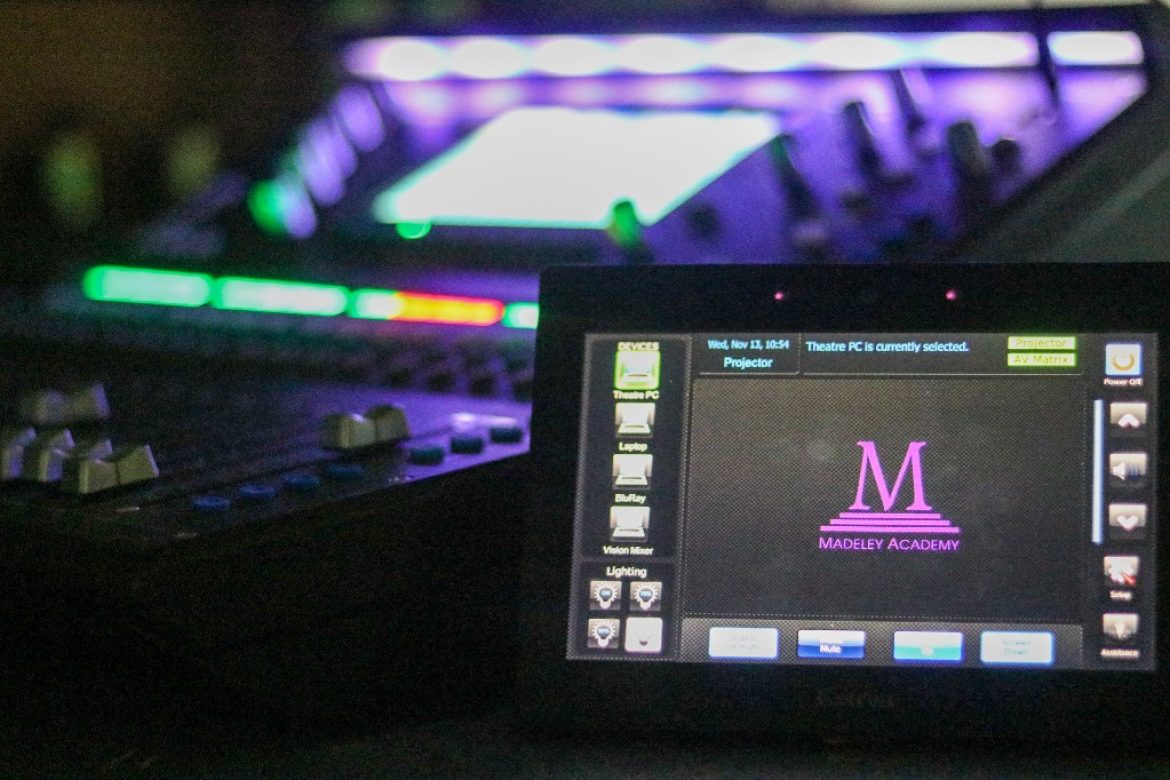 Complete AV upgrade for Madeley Academy theatre 3