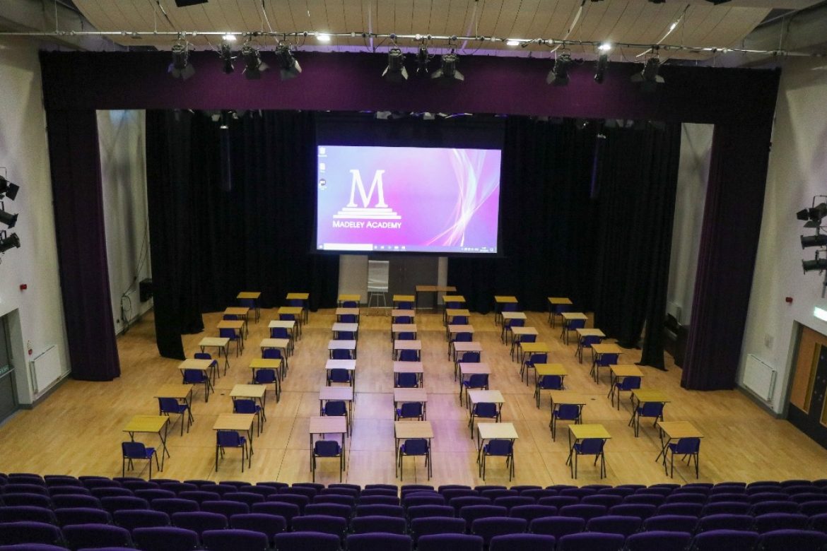 Complete AV upgrade for Madeley Academy theatre, circle view